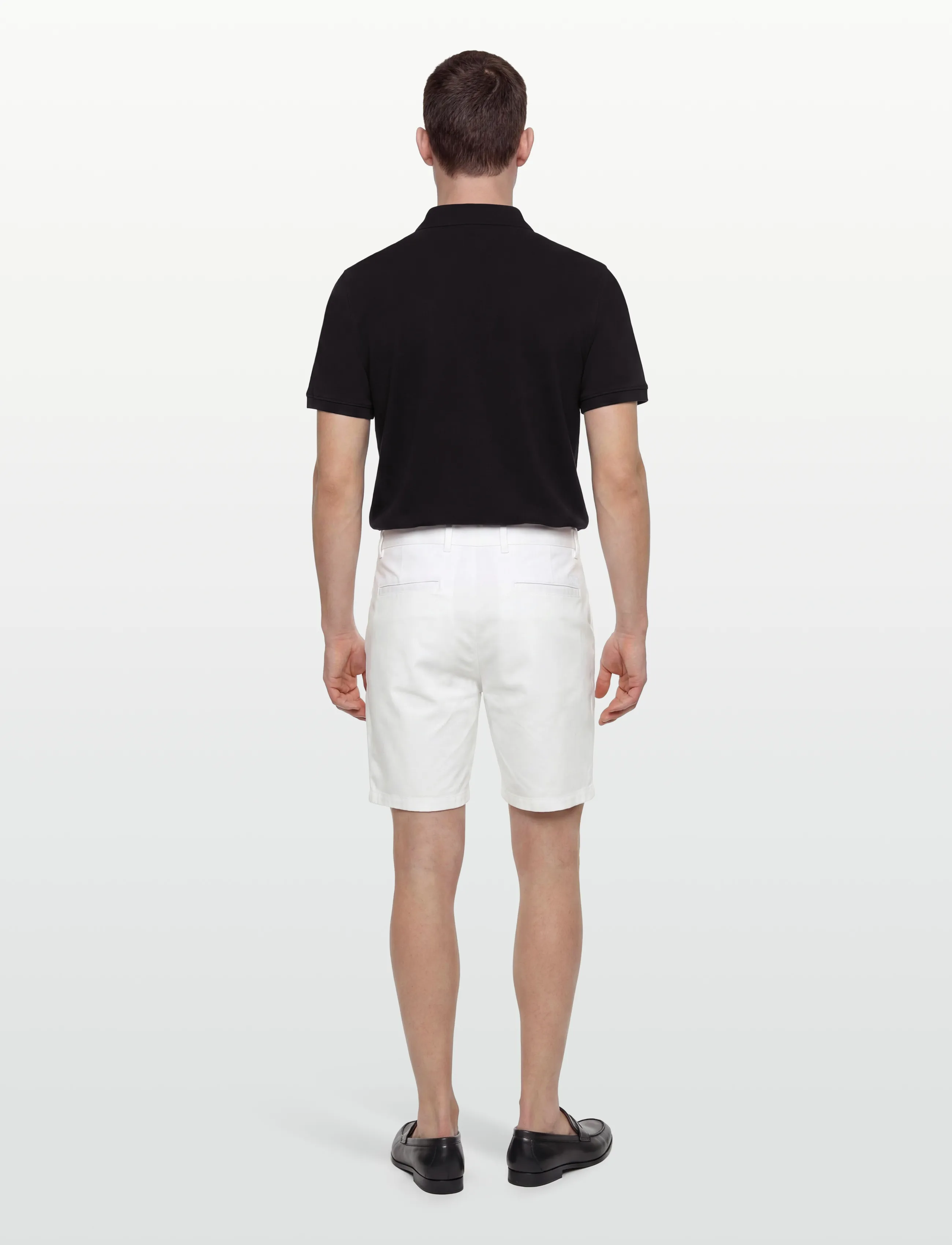 BOSS - H-Kane1-Shorts - chinos shorts - white - 4