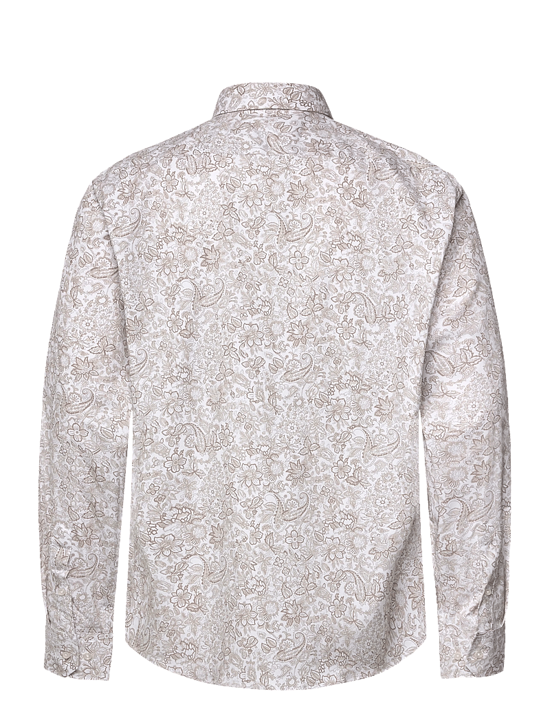 BOSS - H-JOE-K-C1-261 - mönstrade skjortor - dark beige - 1