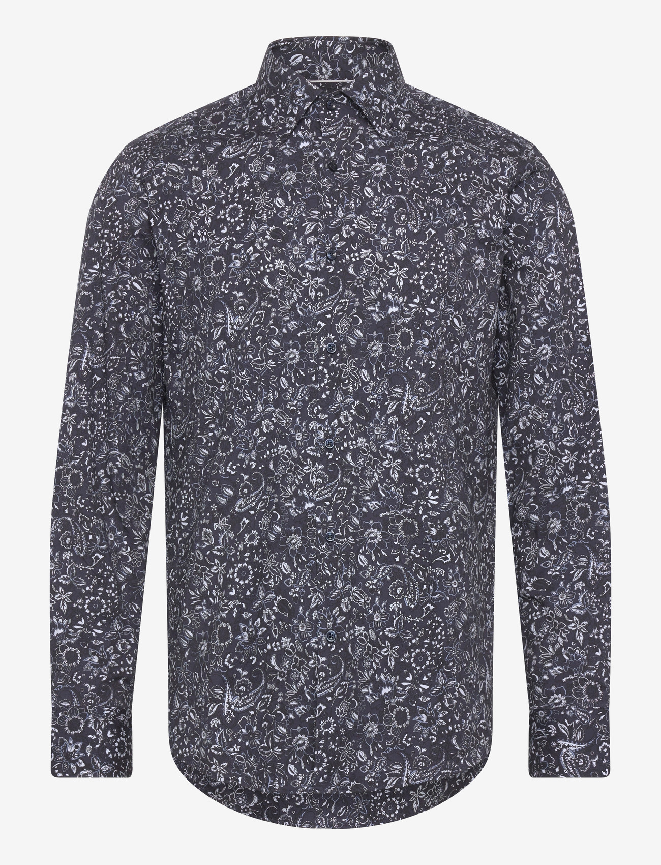 BOSS - H-JOE-K-C1-261 - pattern shirts - navy - 0