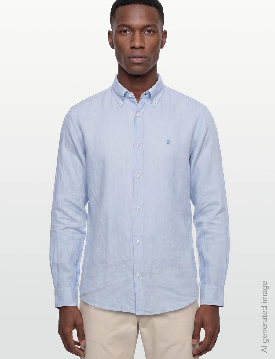 BOSS - H-LIAM-BD-E-C1-261 - leinenhemden - light/pastel blue - 3