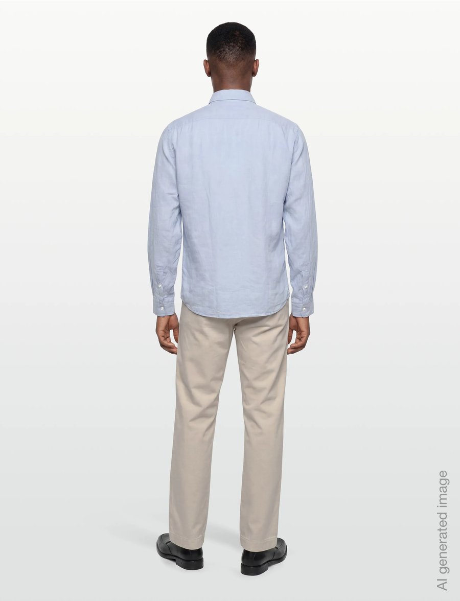 BOSS - H-LIAM-BD-E-C1-261 - leinenhemden - light/pastel blue - 4