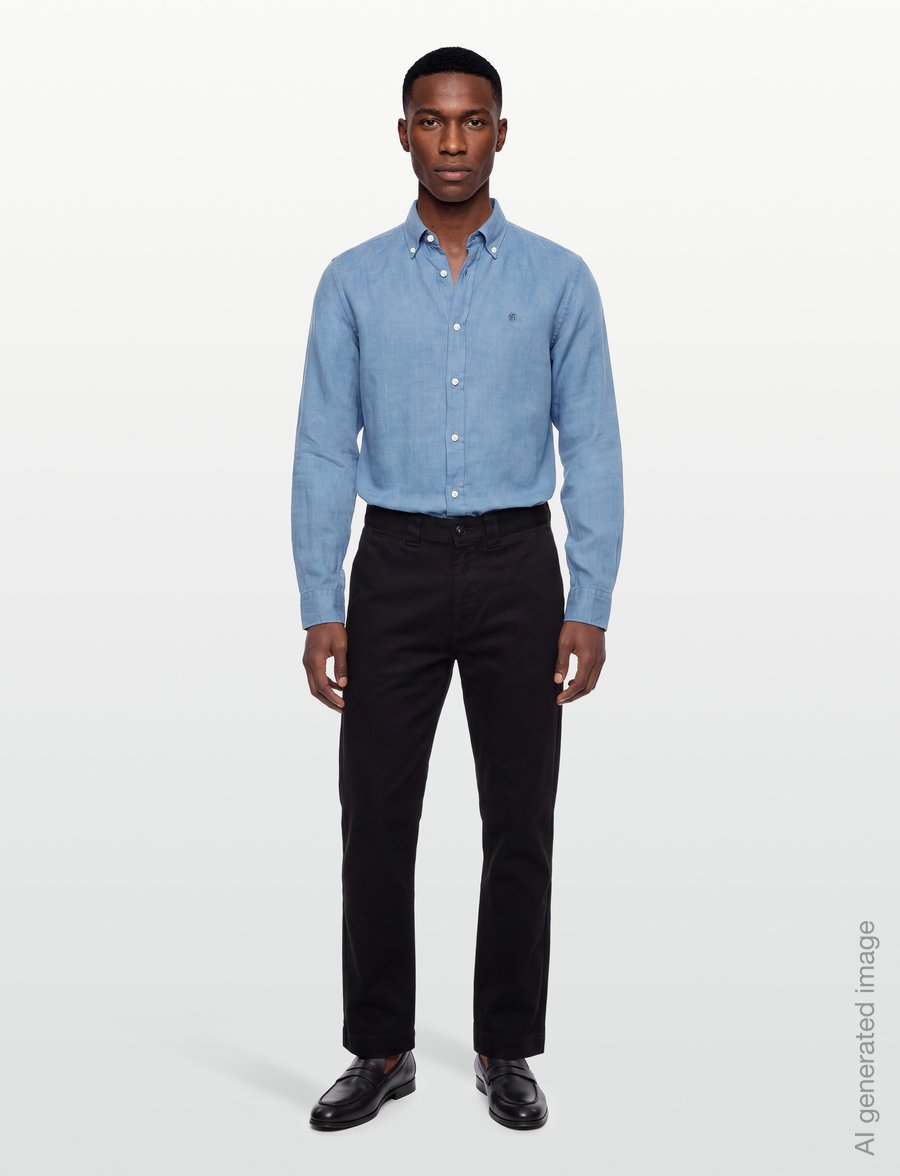 BOSS - H-LIAM-BD-E-C1-261 - leinenhemden - light/pastel blue - 0
