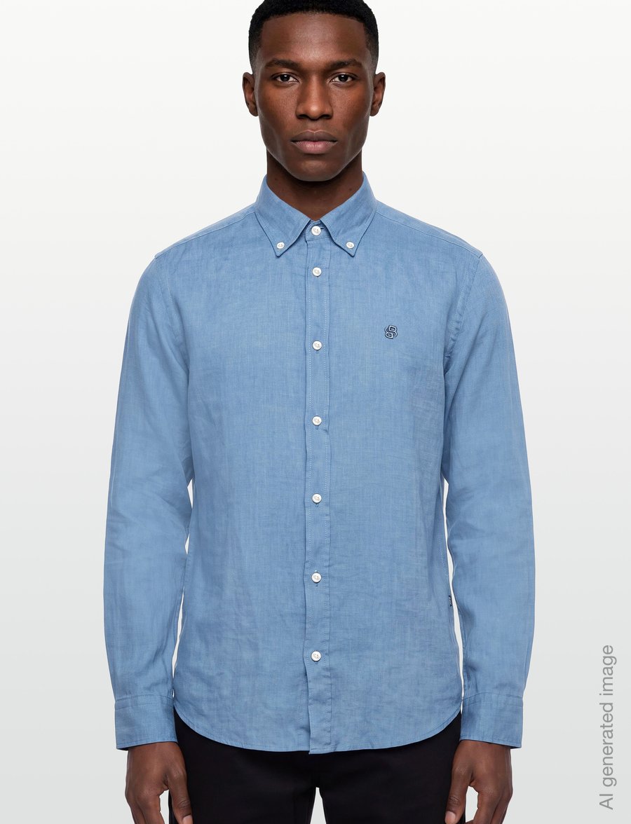 BOSS - H-LIAM-BD-E-C1-261 - leinenhemden - light/pastel blue - 3