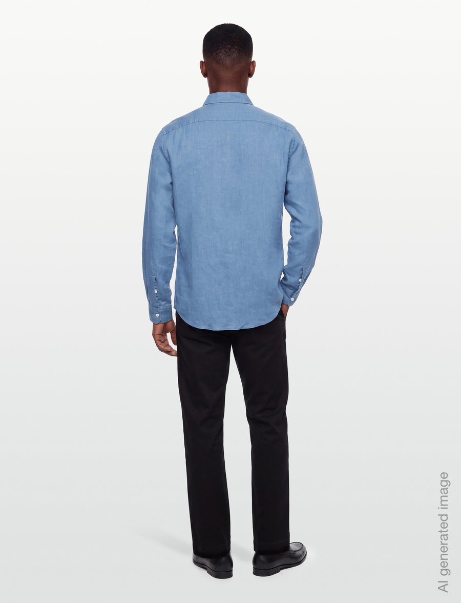BOSS - H-LIAM-BD-E-C1-261 - leinenhemden - light/pastel blue - 4