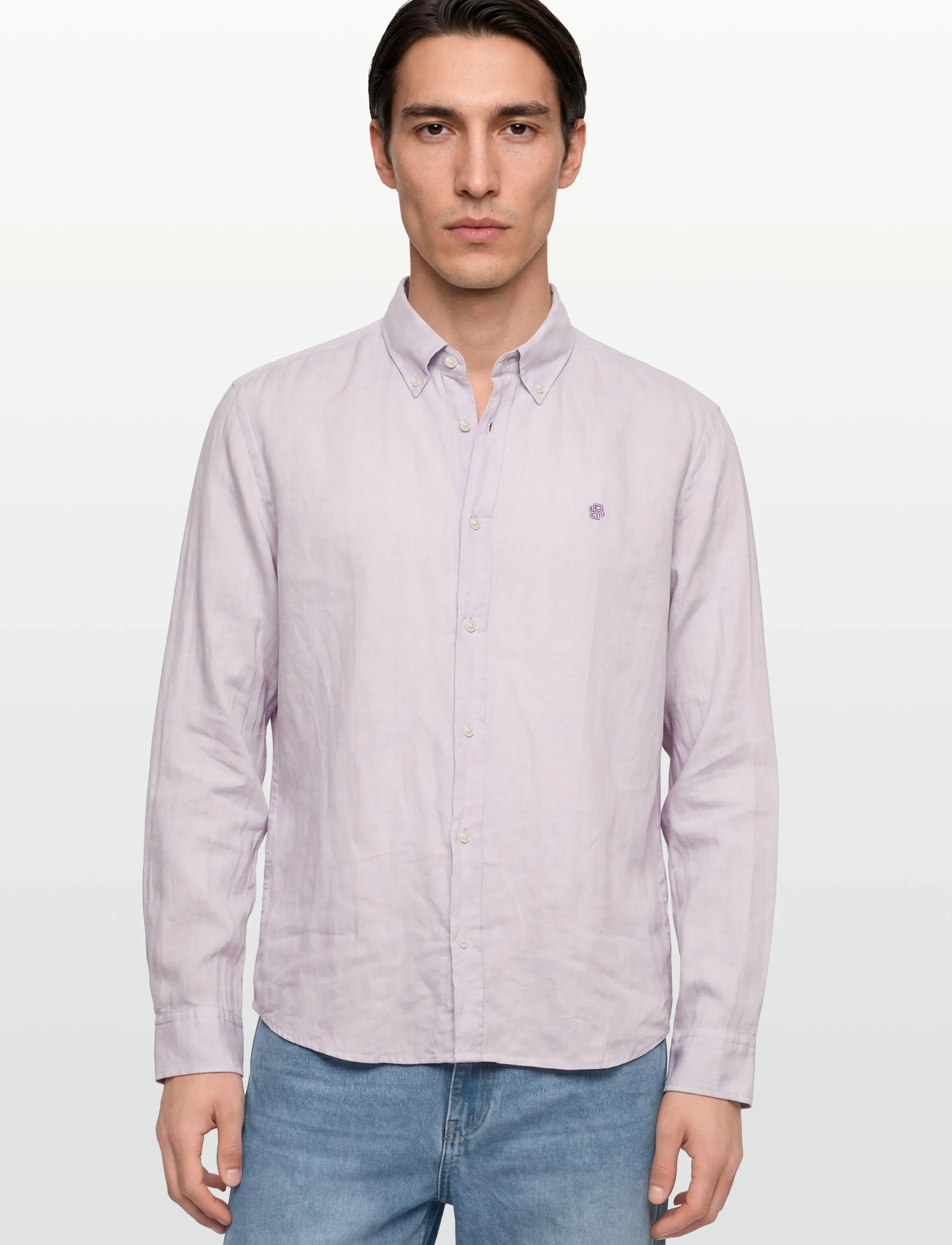BOSS - H-LIAM-BD-E-C1-261 - linasest riidest särgid - light/pastel purple - 3