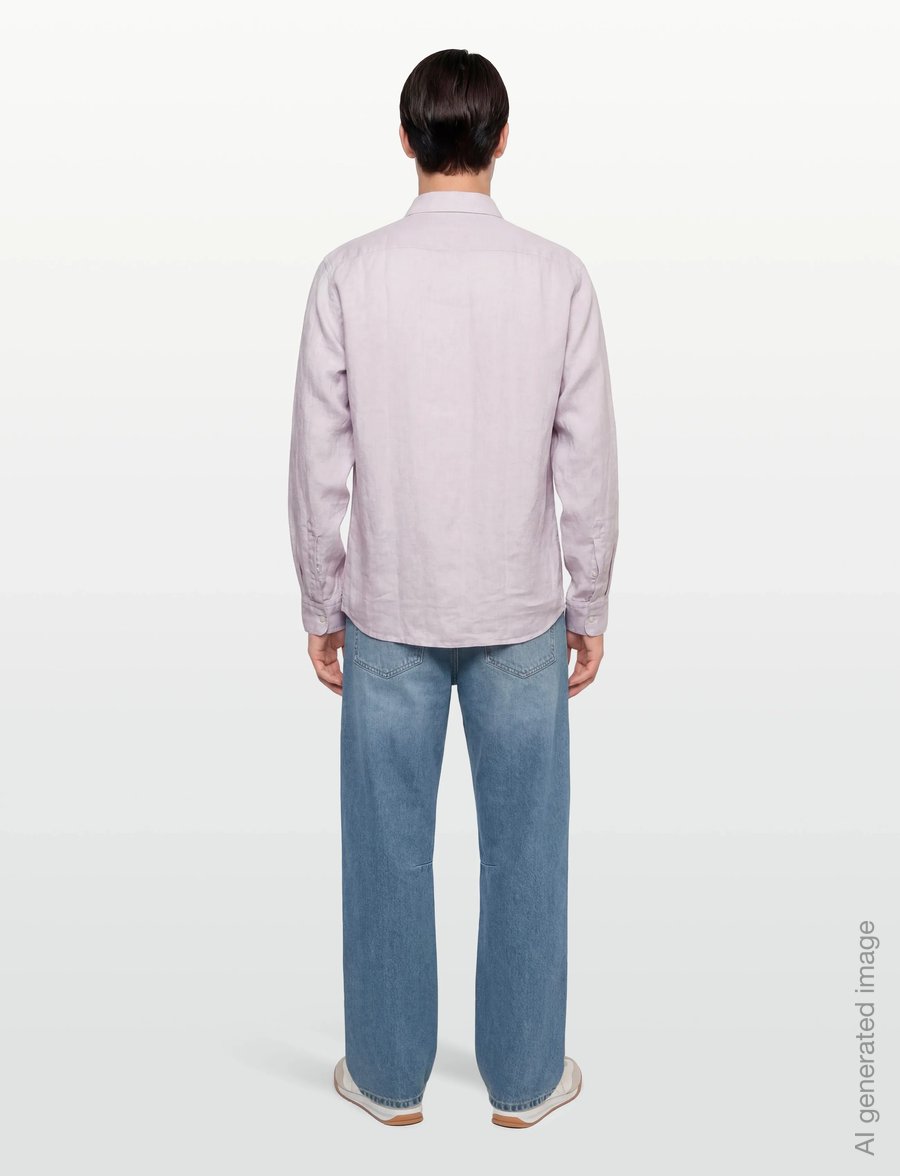BOSS - H-LIAM-BD-E-C1-261 - hørskjorter - light/pastel purple - 4