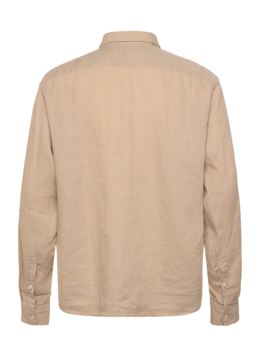 BOSS - H-LIAM-BD-E-C1-261 - leinenhemden - open beige - 2