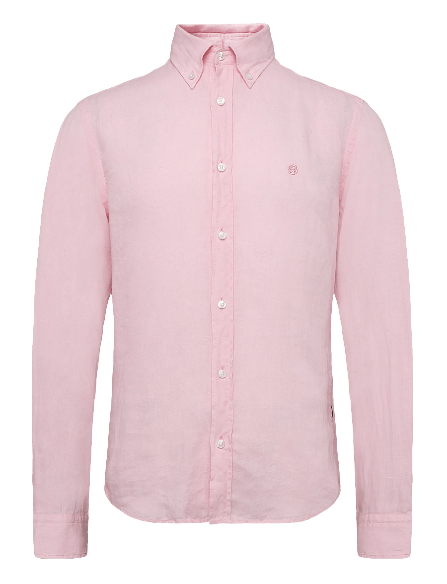 BOSS - H-LIAM-BD-E-C1-261 - hørskjorter - open pink - 1