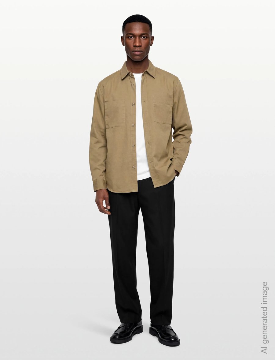BOSS - H-OWEN-K-2PP-261 - Überhemden - dark beige - 0