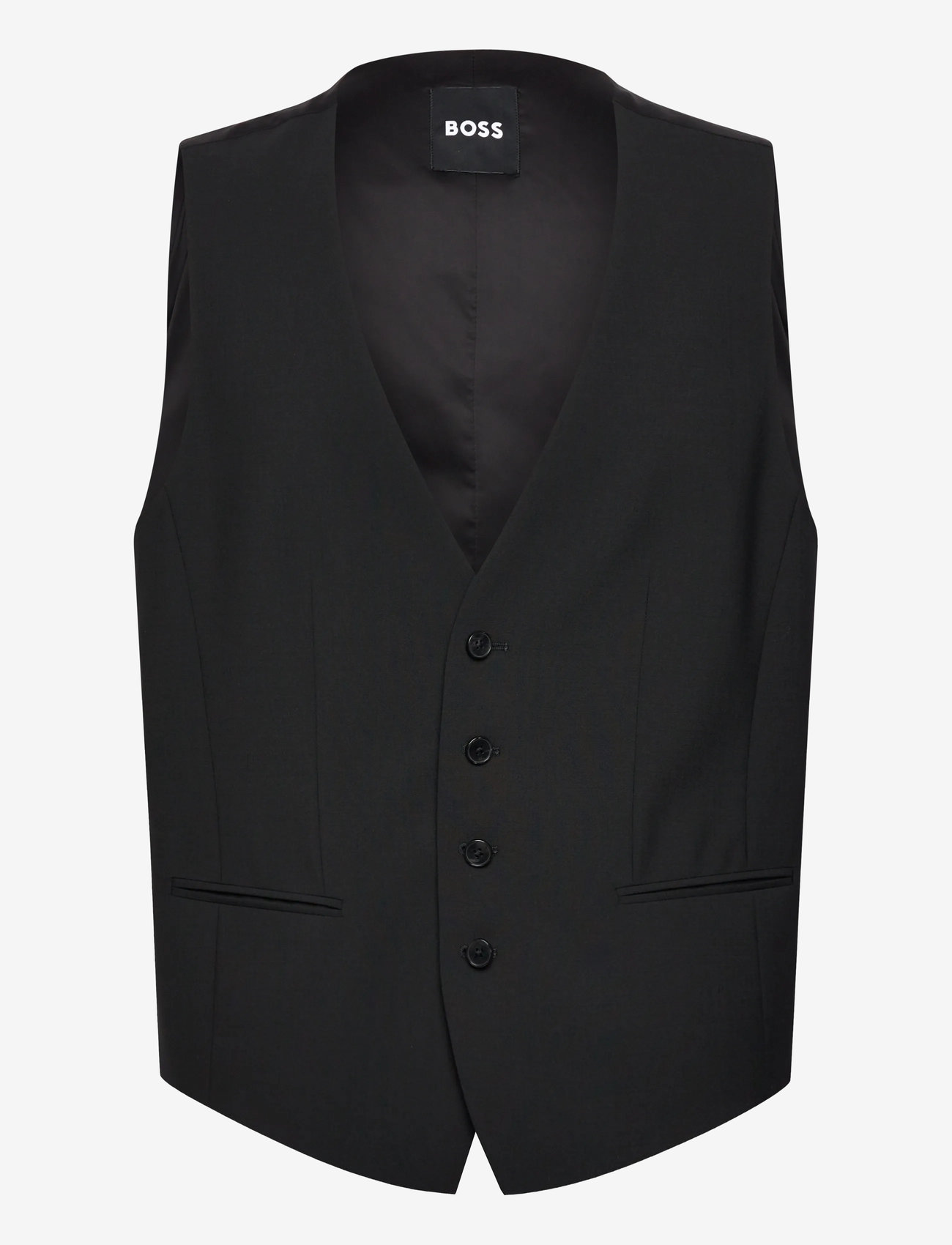 BOSS - H-Jasper-Vest-MM-CNF - västar - black - 0