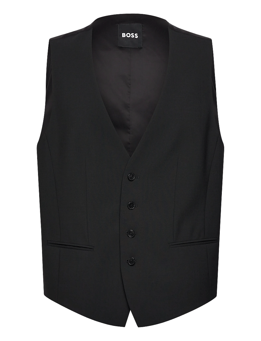 BOSS - H-Jasper-Vest-MM-CNF - westen - black - 0