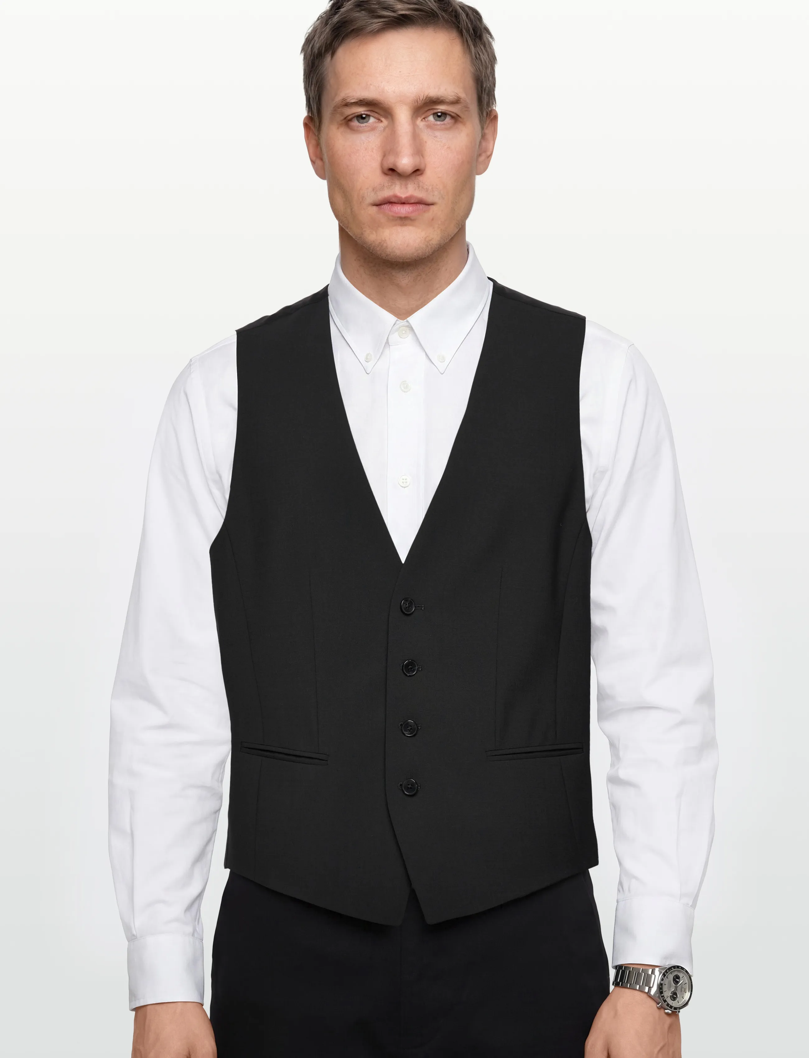 BOSS - H-Jasper-Vest-MM-CNF - westen - black - 3