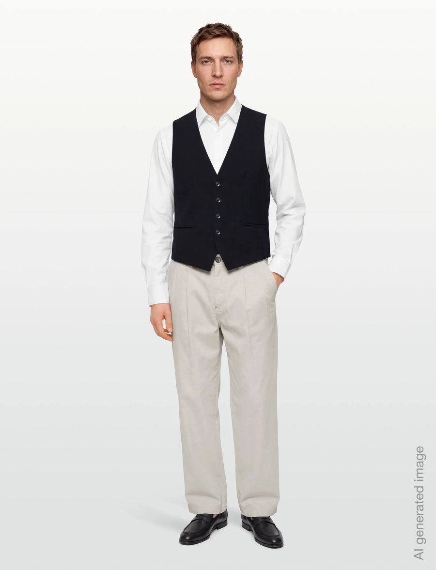 BOSS - H-Jasper-Vest-MM-CNF - westen - dark blue - 0