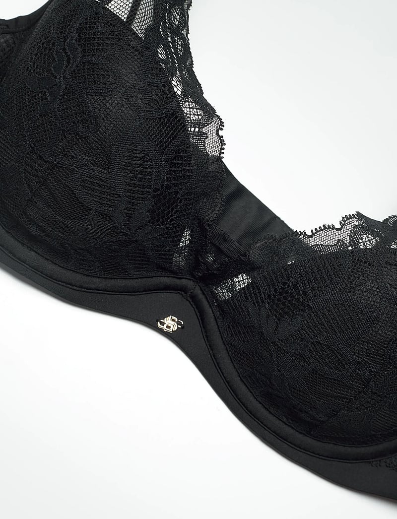 BOSS - HALF PAD_BLOSSOM - balconette bhs - black - 2