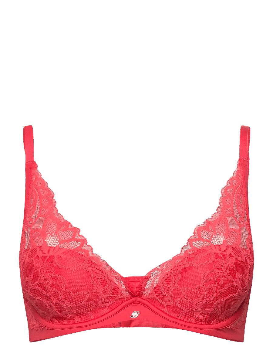 BOSS - HALF PAD_BLOSSOM - push up bhs - bright red - 0
