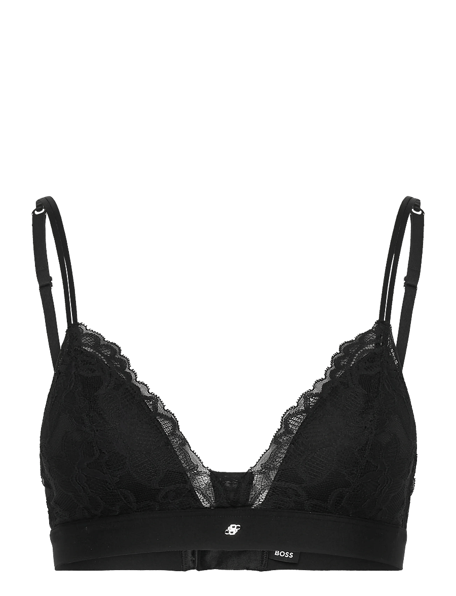BOSS - TRIANGLE_BLOSSOM - bügellose bhs - black - 0