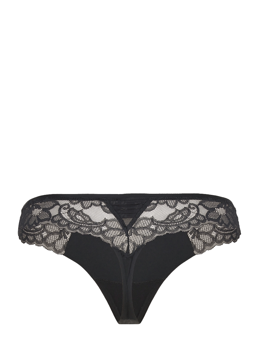 BOSS - THONG_BLOSSOM - stringid - black - 1