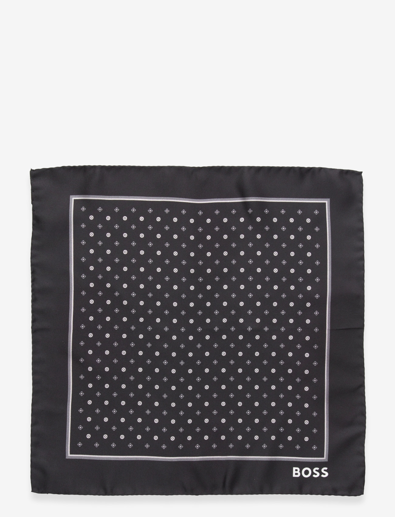 BOSS - H-POCKET SQ-222 - pocket squares - black - 0