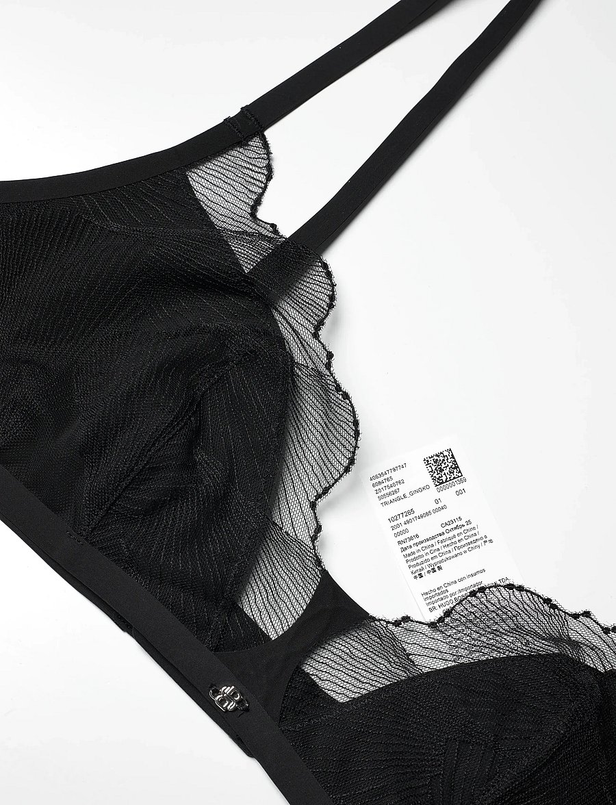 BOSS - TRIANGLE_GINGKO - bügellose bhs - black - 2
