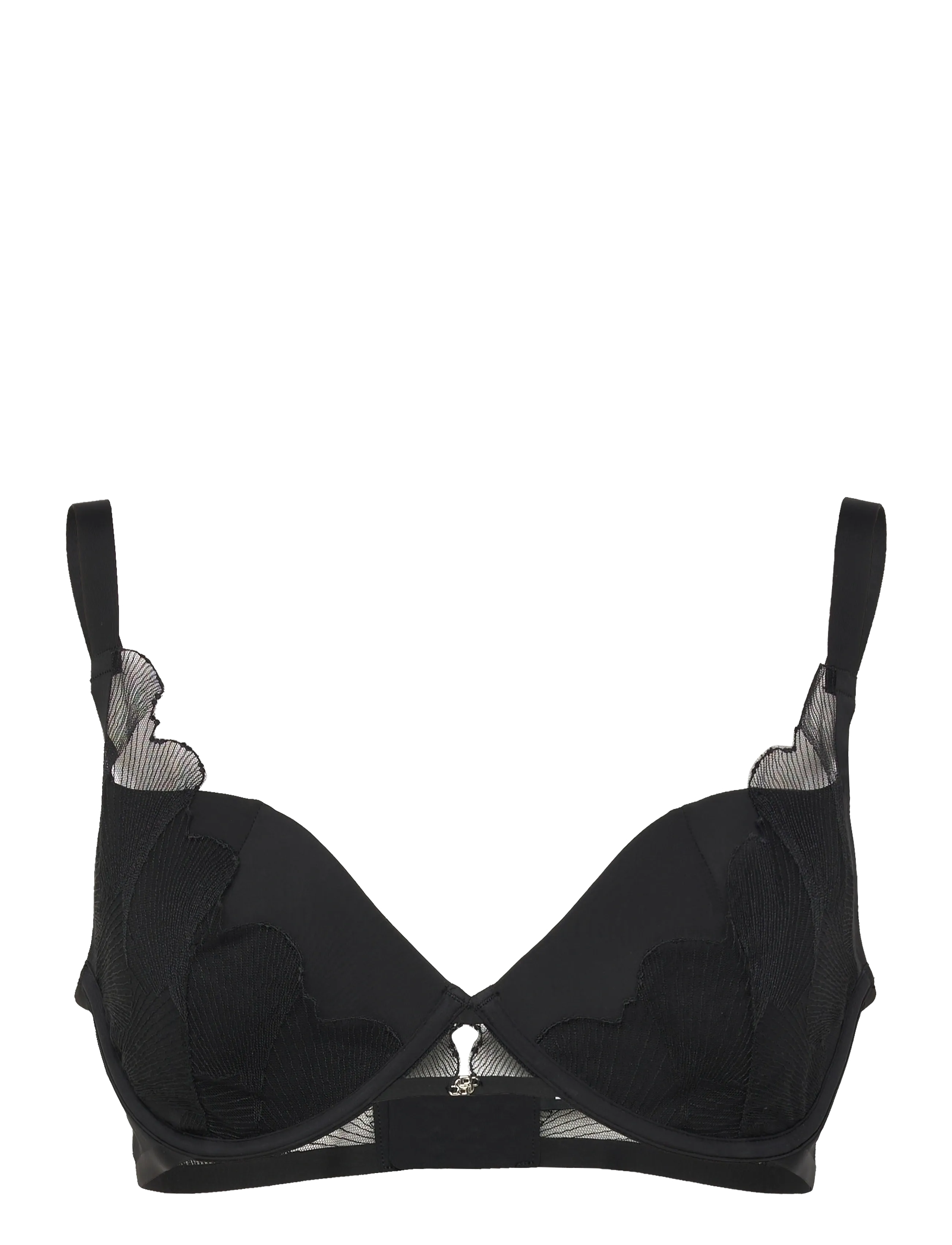 BOSS Spacer Plunge_Gingko, Kvinder, Spacer Plunge BH, Sort, Str: 80 B