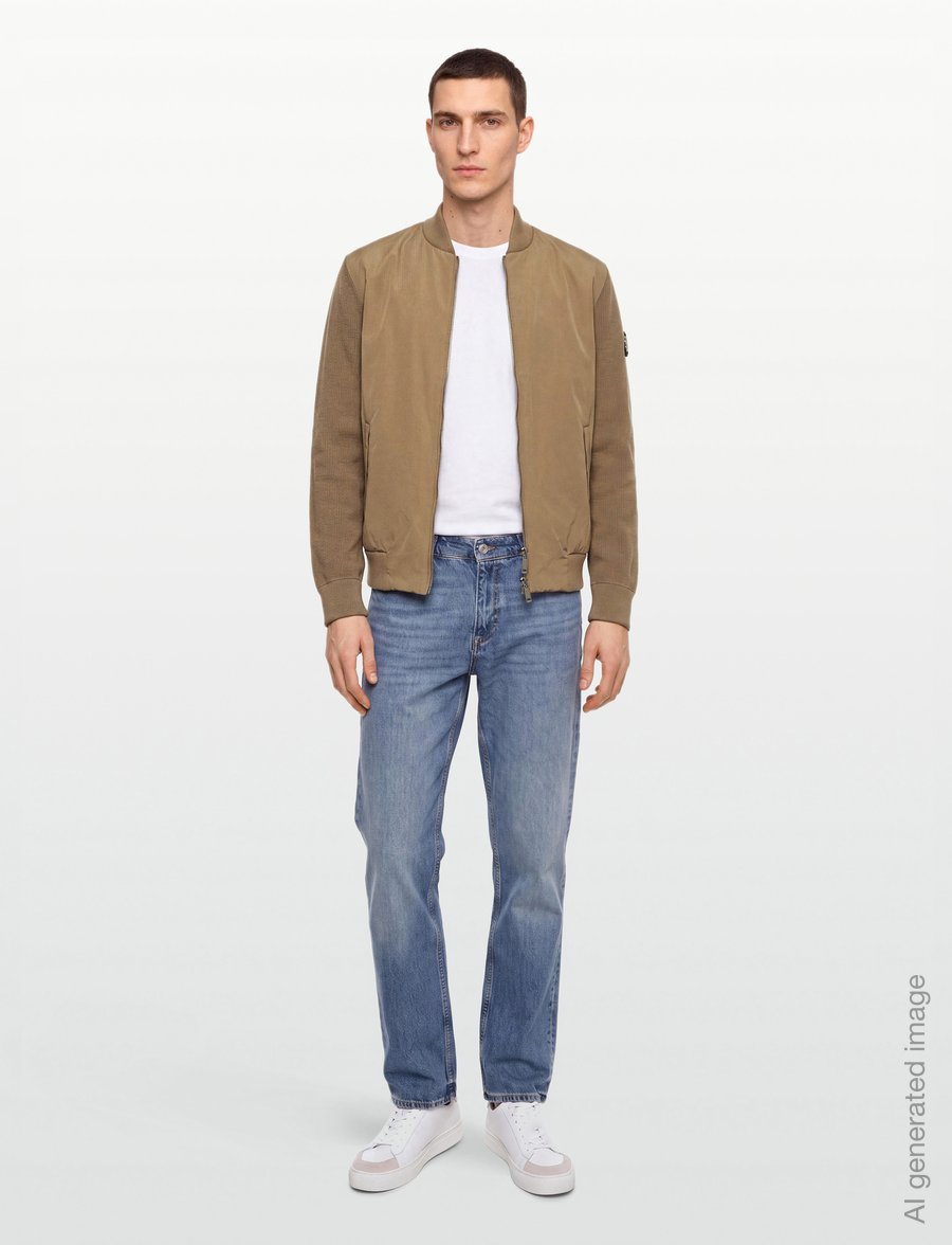 BOSS - C-Ubaio - hybrid-jacken - dark beige - 0