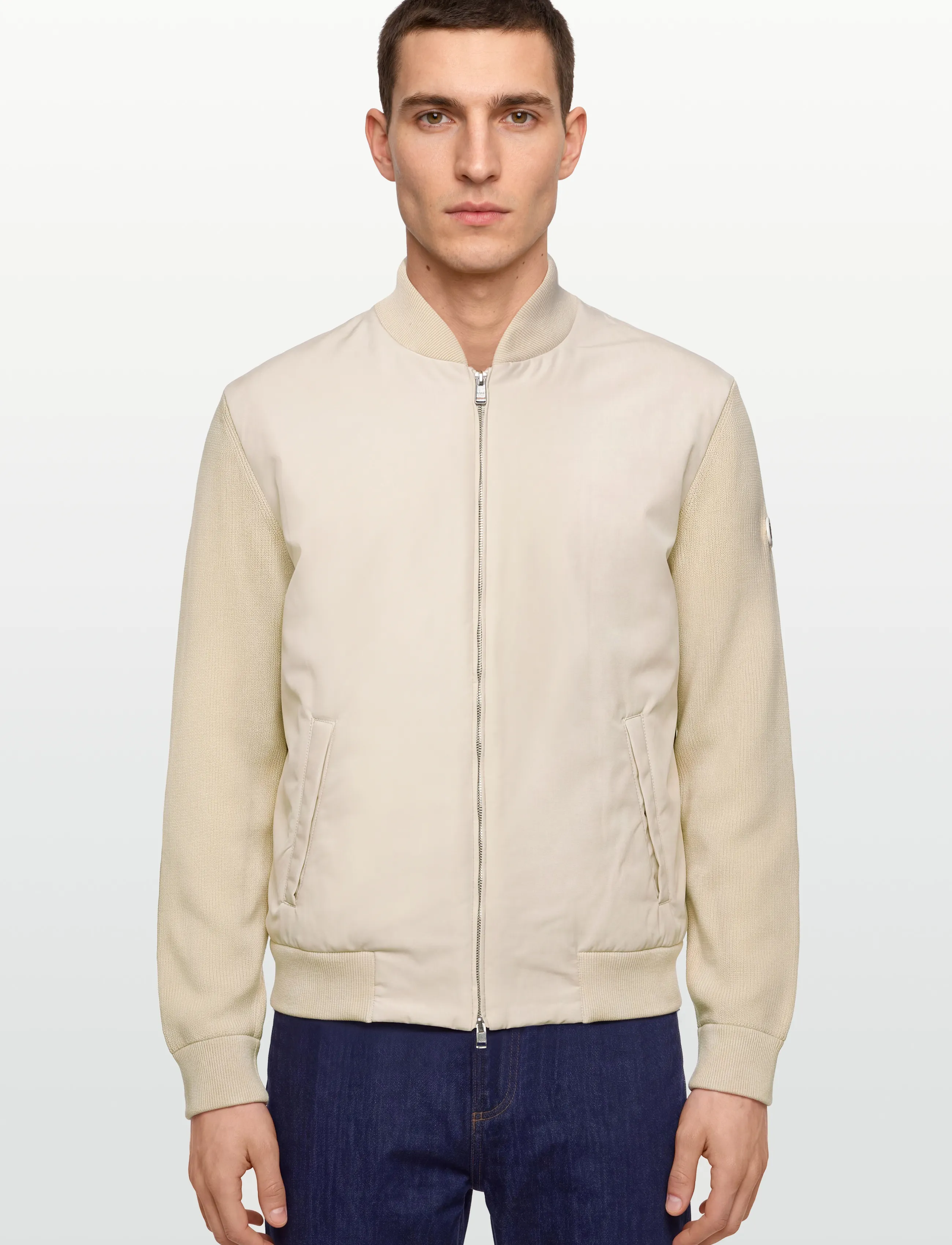 BOSS - C-Ubaio - hybrid-jacken - open white - 4
