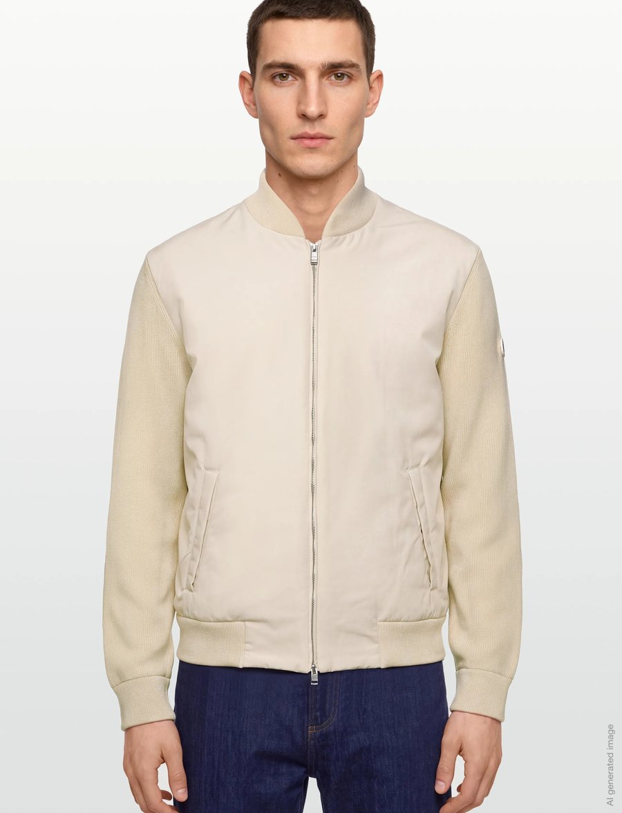 BOSS - C-Ubaio - hybrid-jacken - open white - 4