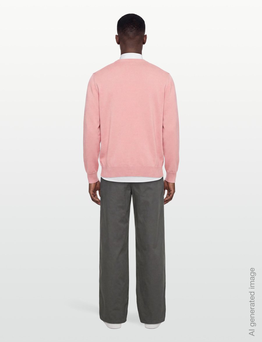 BOSS - Upacas-L - rund hals - light/pastel pink - 4