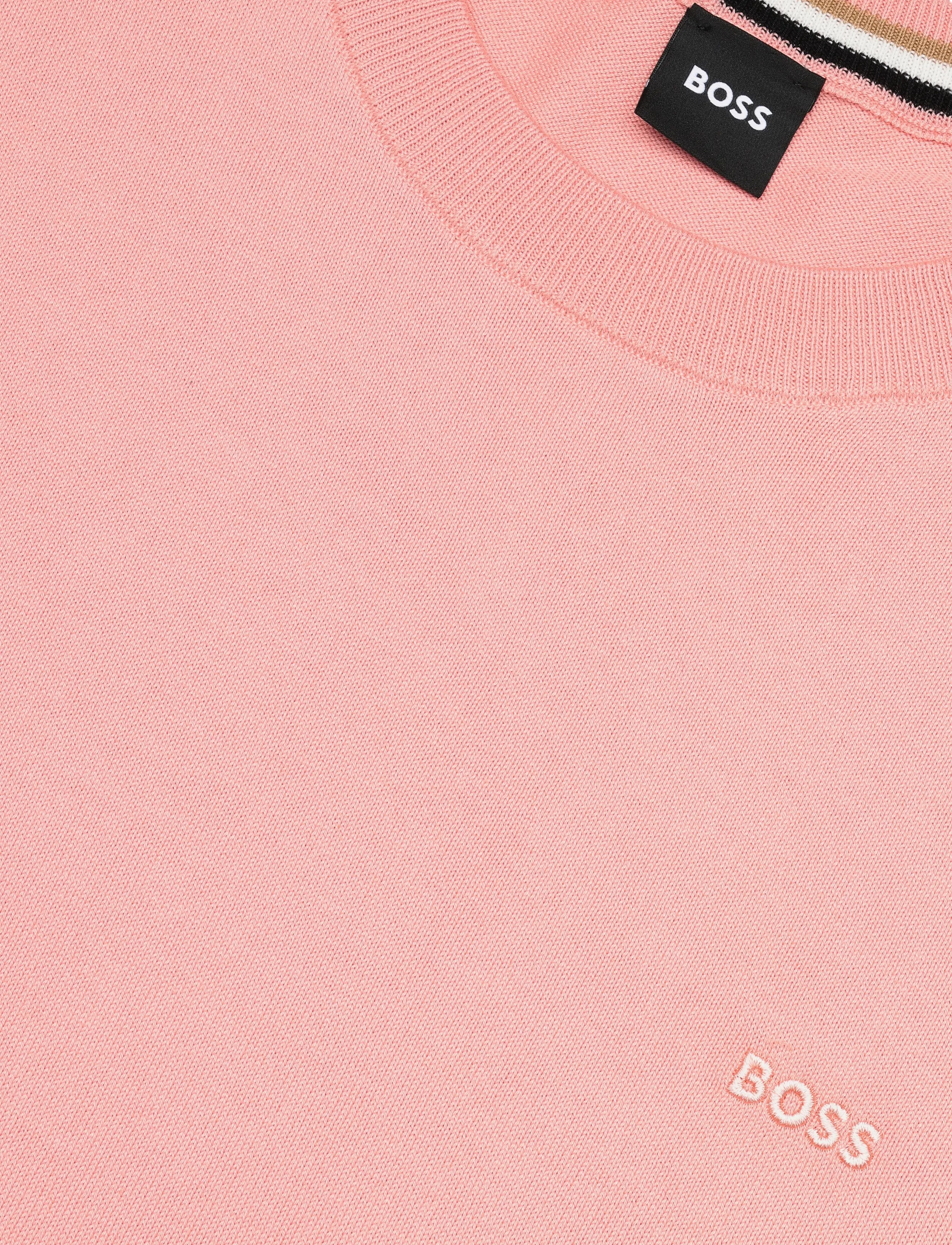 BOSS - Upacas-L - rundhals - light/pastel pink - 2