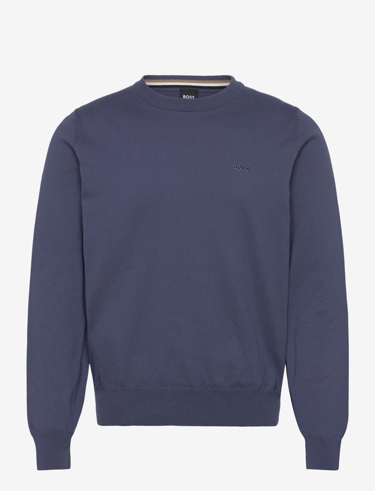 BOSS - Upacas-L - Ümmarguse kaelusega kudumid - open blue - 0