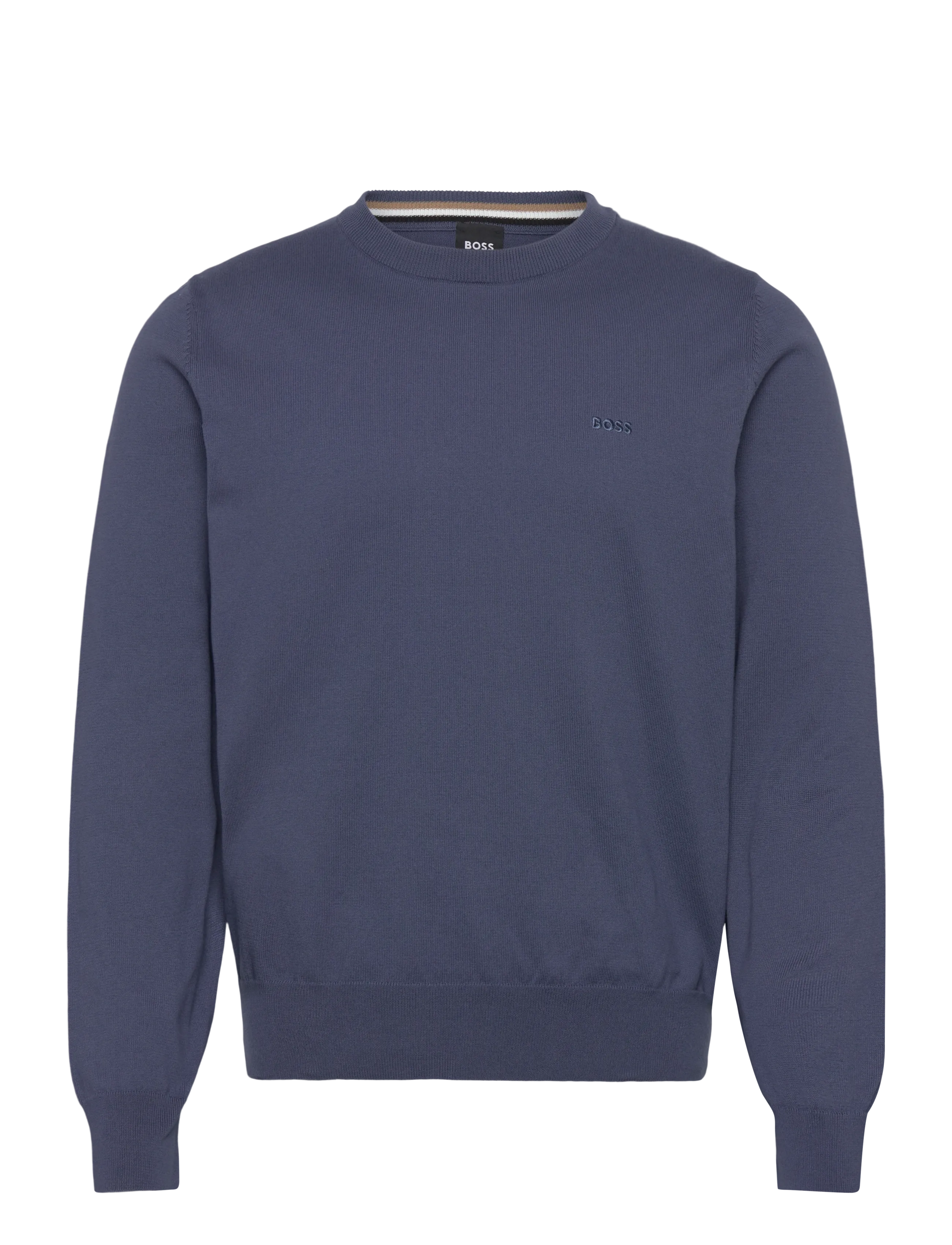 BOSS Upacas-L - Stickat - OPEN BLUE / blue