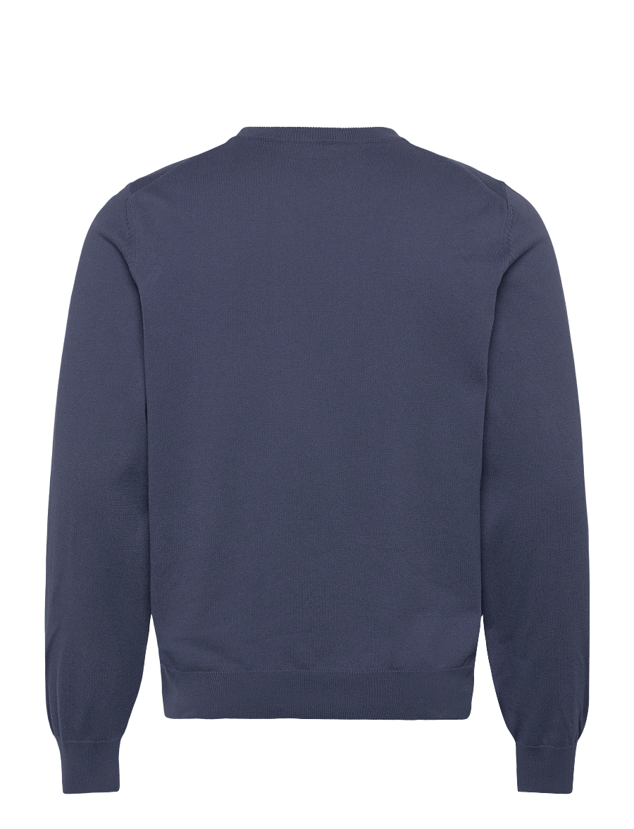 BOSS - Upacas-L - rundhals - open blue - 2