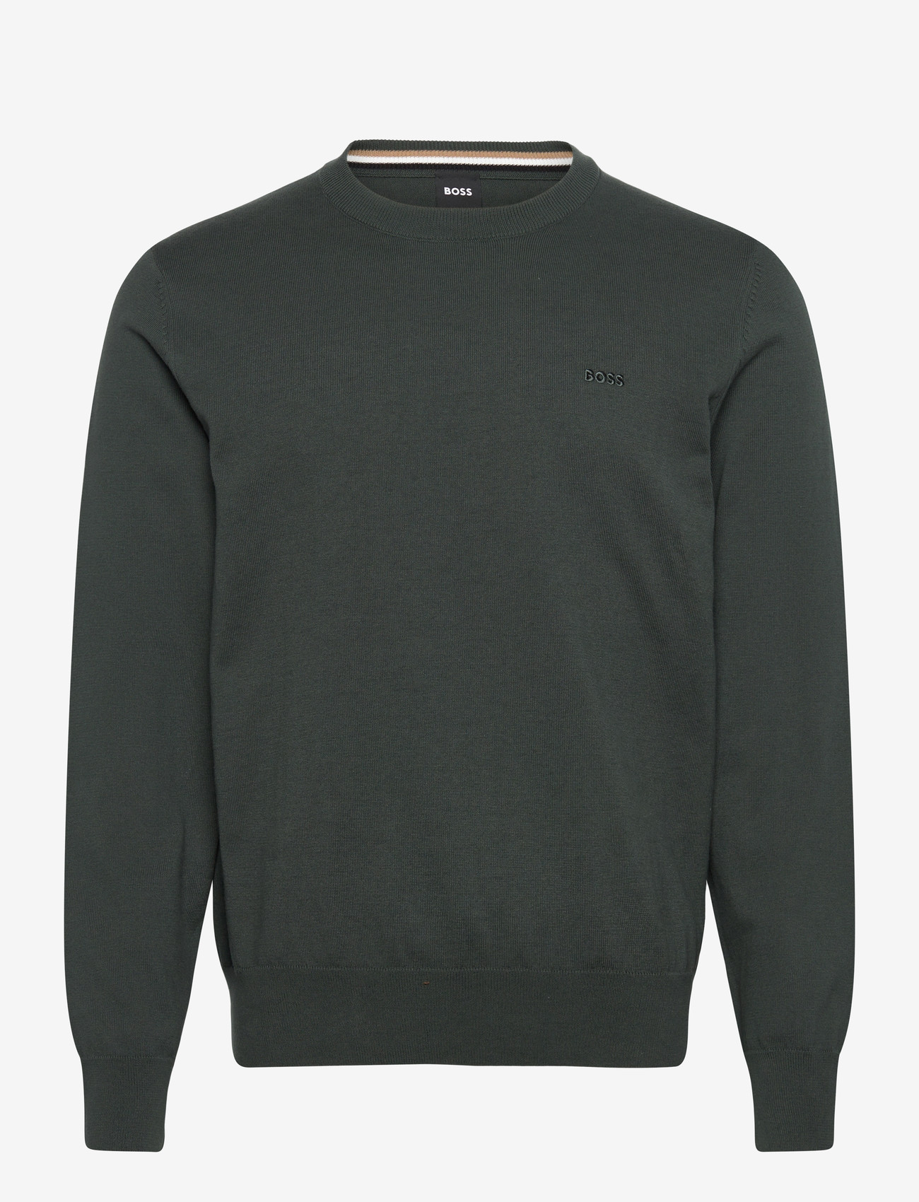 BOSS - Upacas-L - rundhalsad - open green - 0