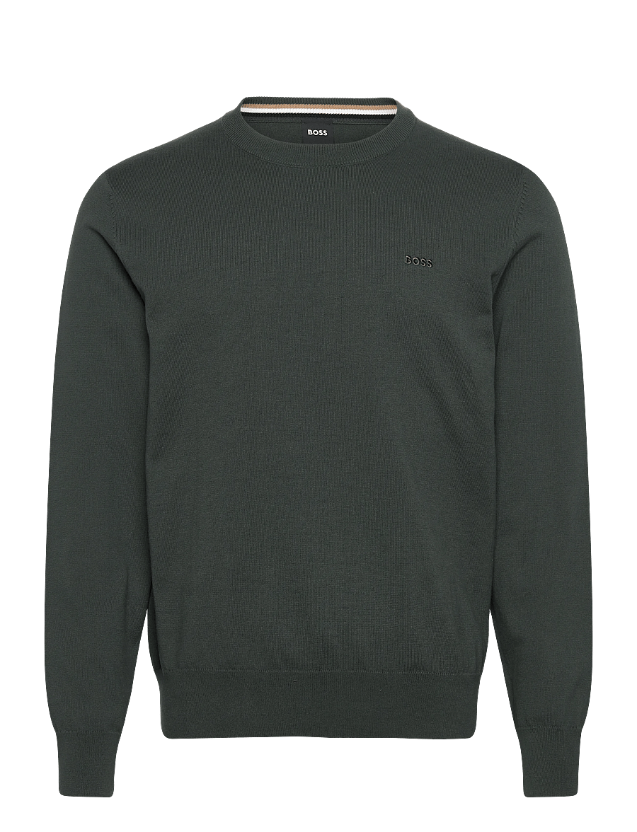 BOSS - Upacas-L - rundhals - open green - 1
