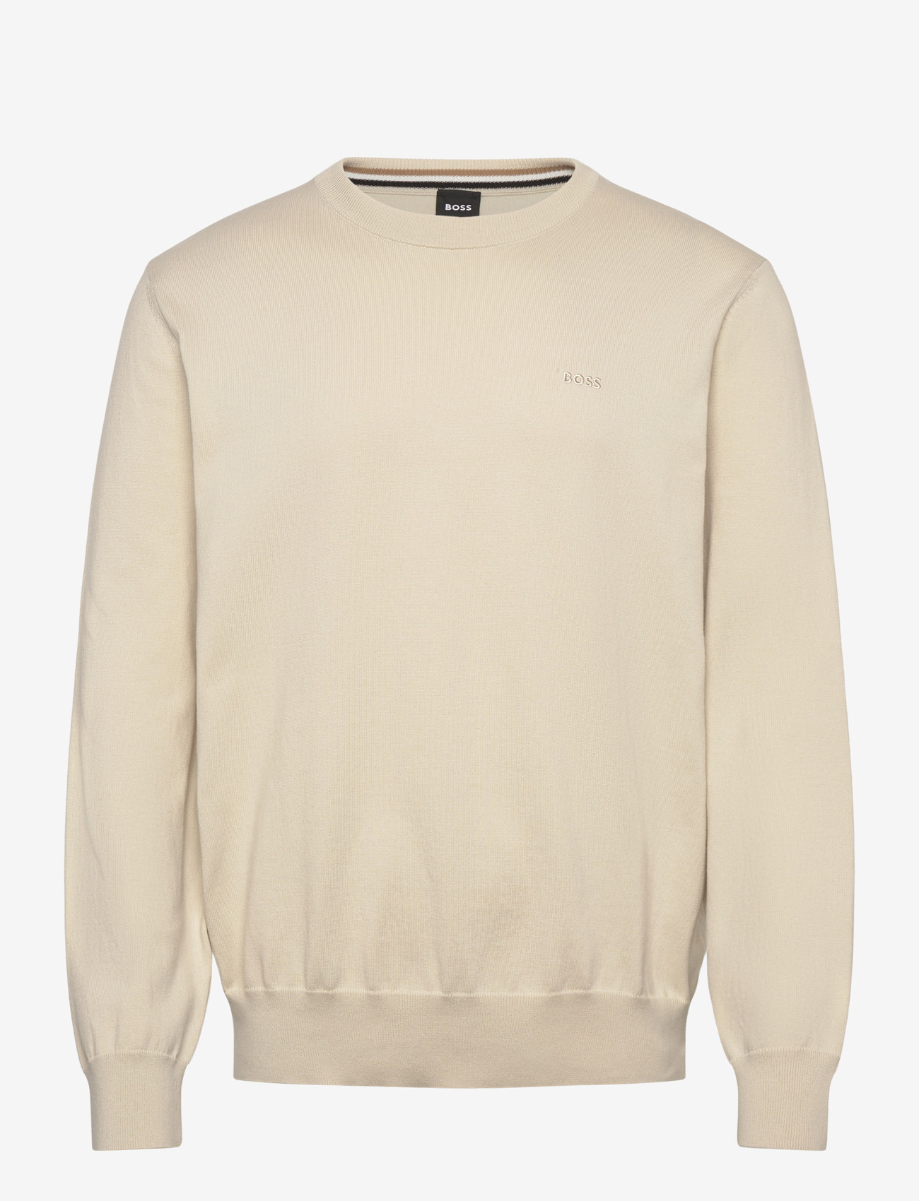 BOSS - Upacas-L - rund hals - open white - 0