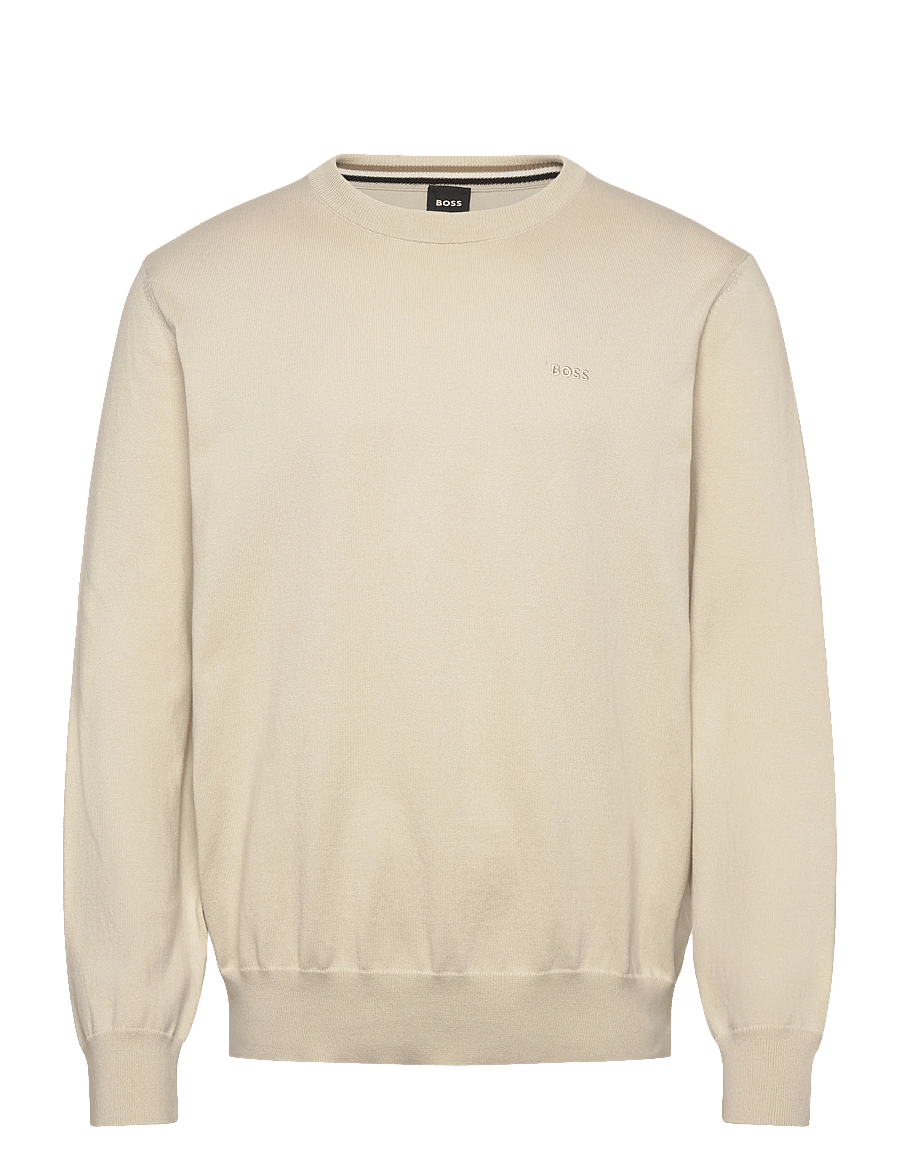 BOSS - Upacas-L - rundhals - open white - 1