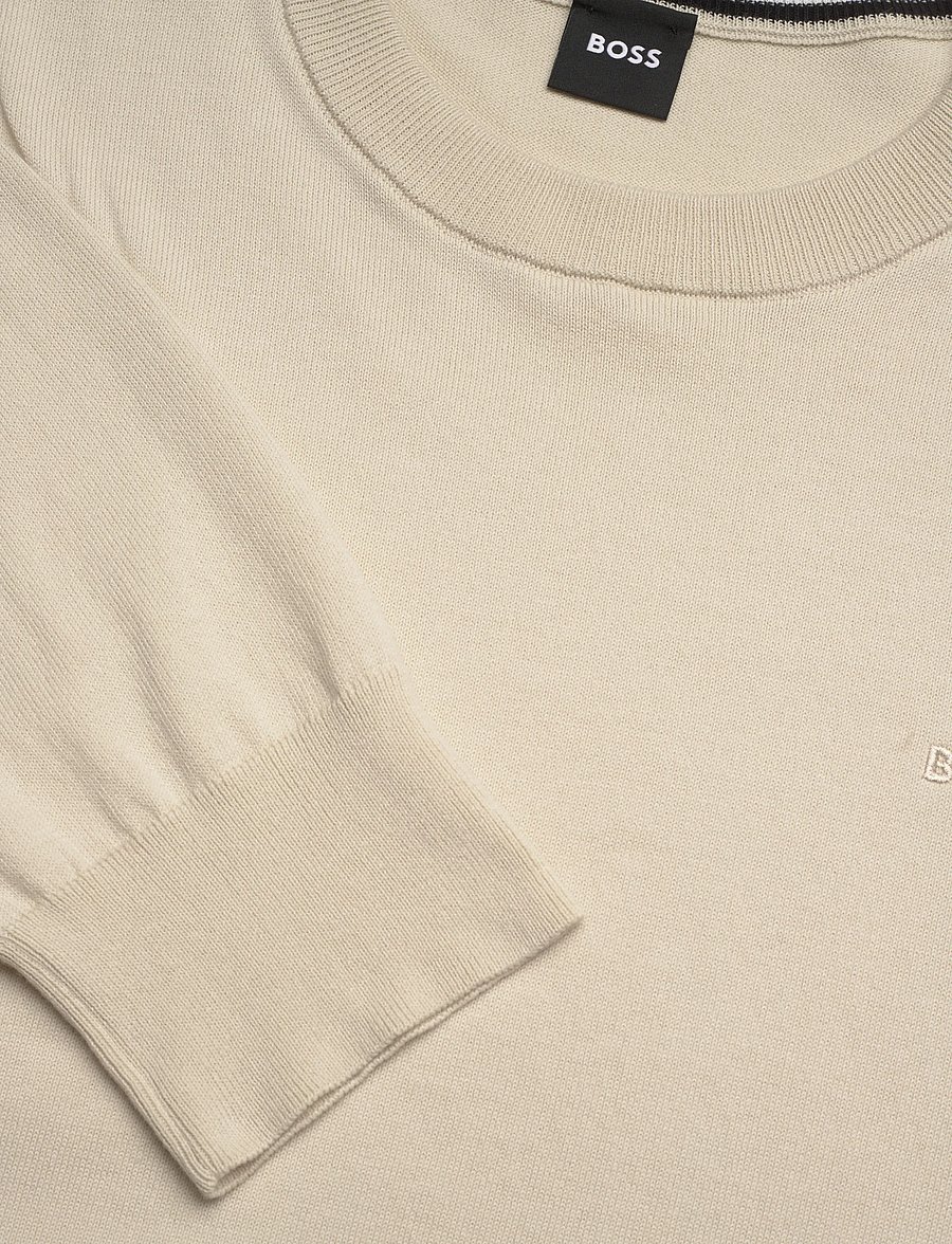 BOSS - Upacas-L - rundhals - open white - 5