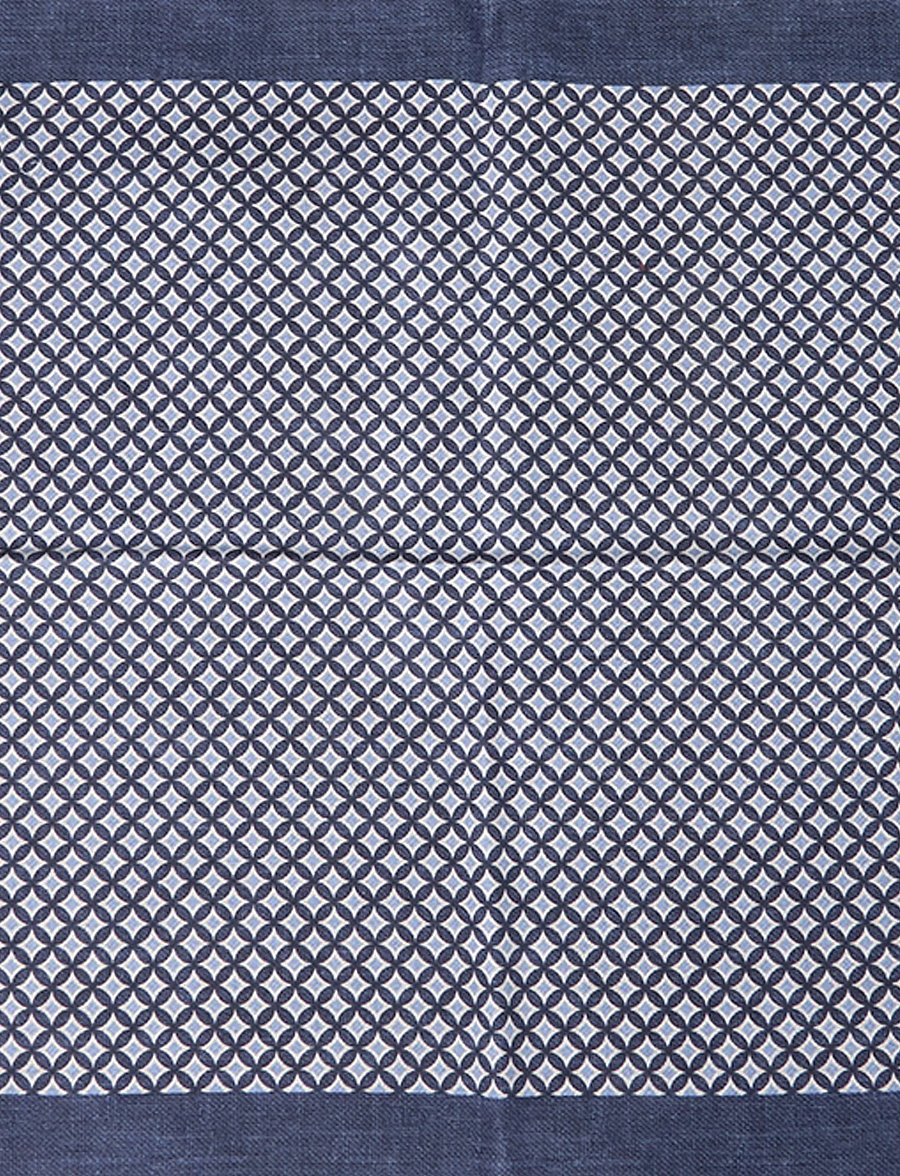 BOSS - H-POCKET SQ. ONE - lommeklude - open blue - 2