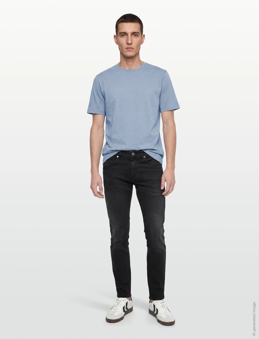 BOSS - H-Re.Maine - regular jeans - black - 0