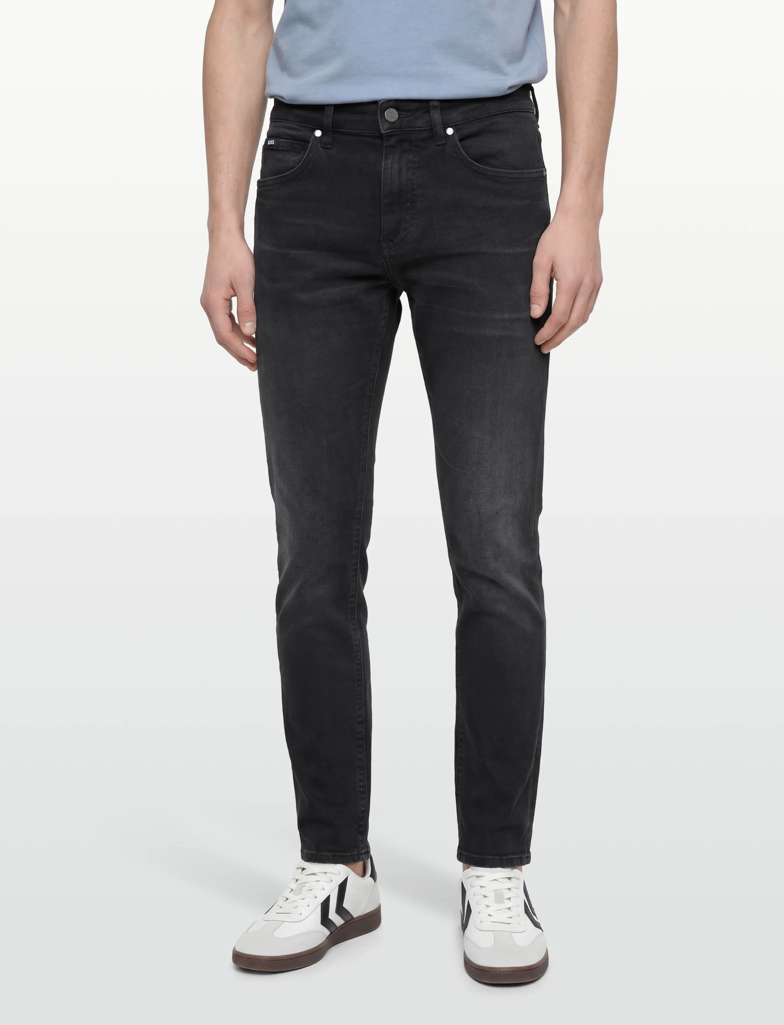BOSS - H-Re.Maine - bukser & jeans - black - 3