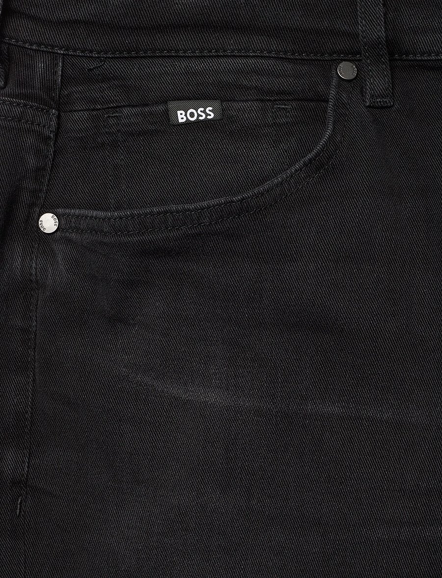BOSS - H-Re.Maine - Įprasto kirpimo džinsai - black - 5