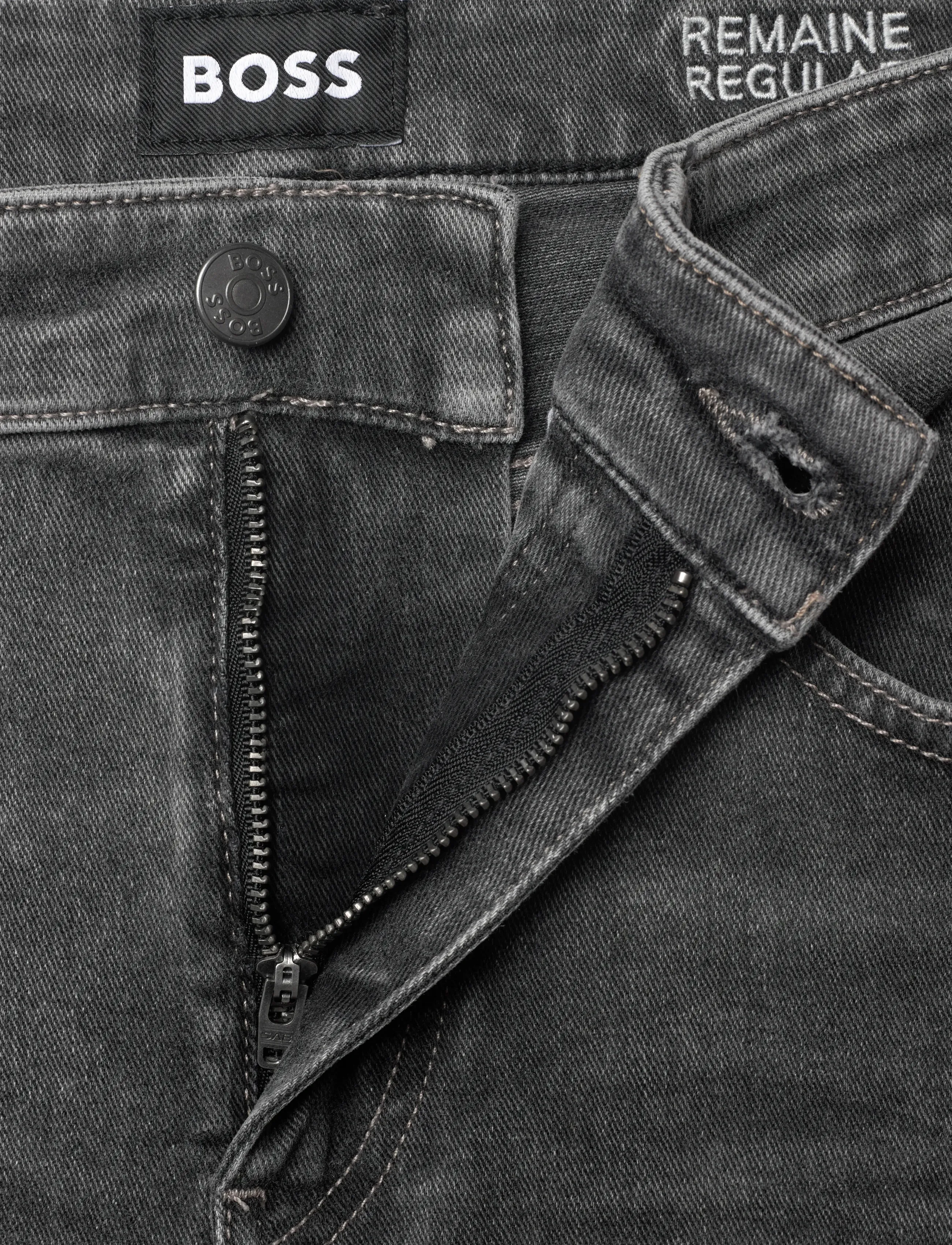 BOSS - C-Re.Maine - tapered jeans - dark grey - 3