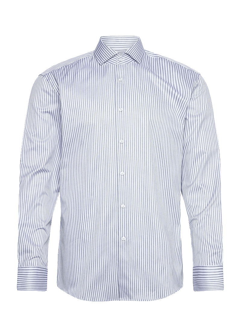 BOSS - H-HANK-SP-C1-261 - gestreifte hemden - open green - 0