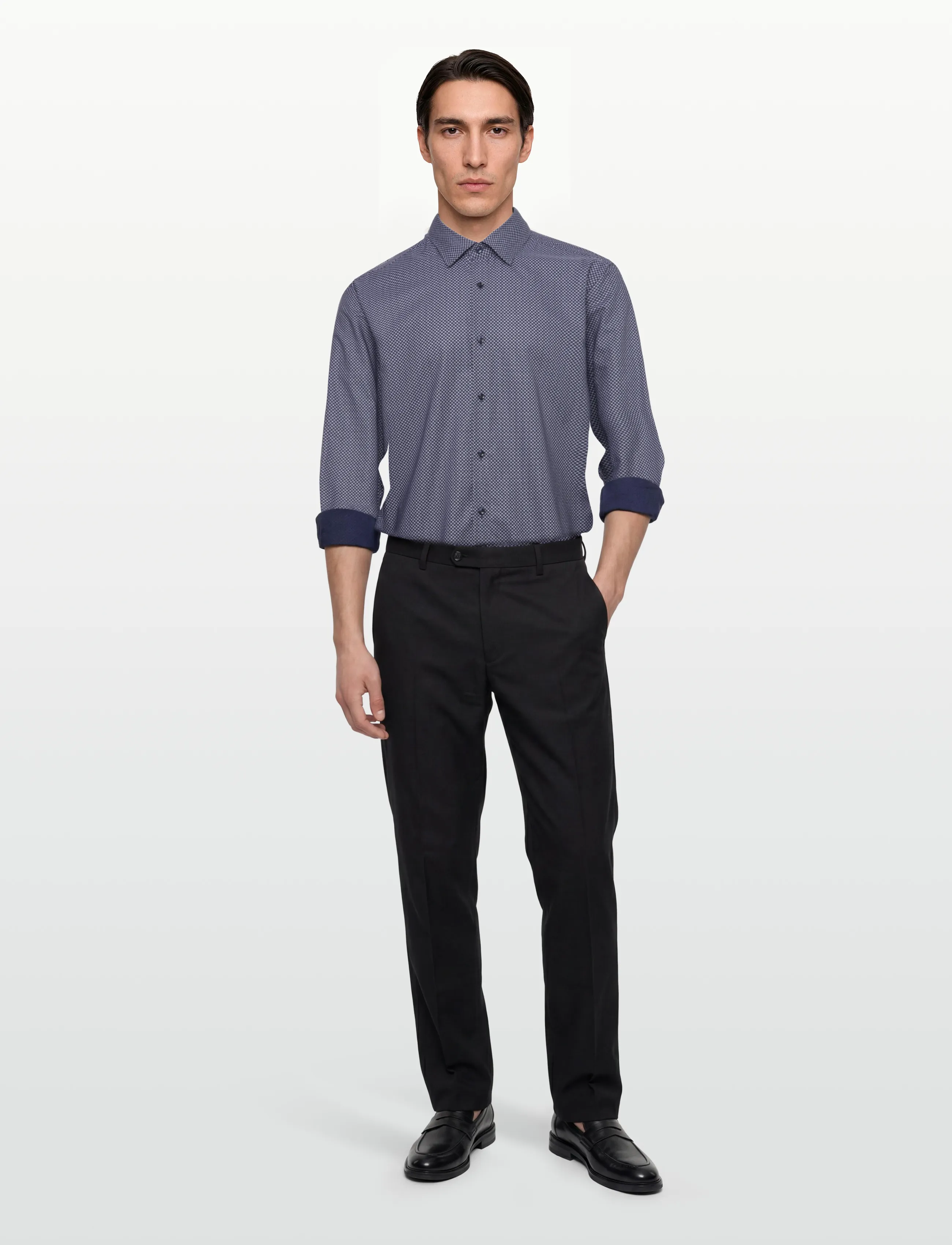 BOSS H-HANK-K-C1-261 - Särgid - DARK BLUE / navy