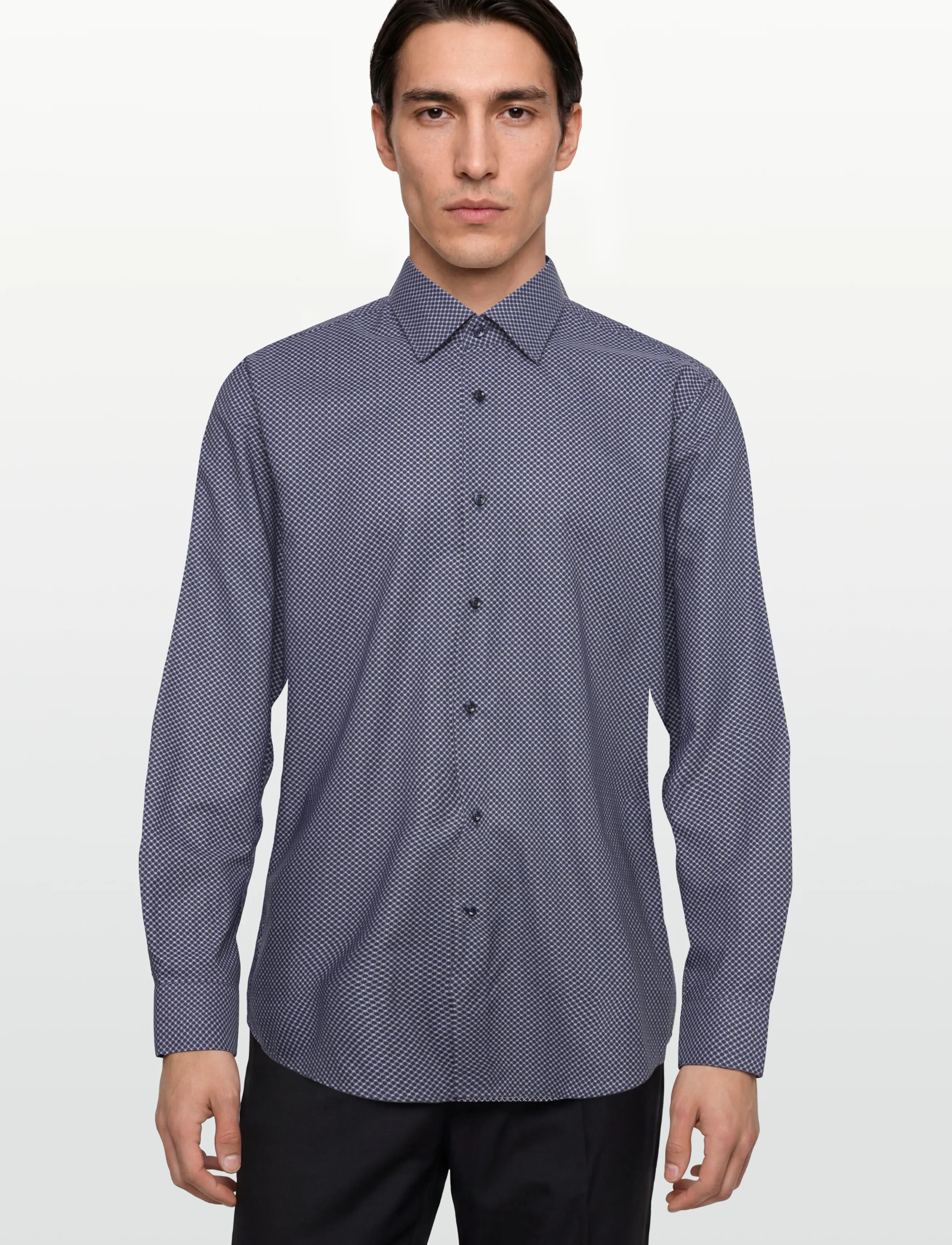 BOSS - H-HANK-K-C1-261 - business skjorter - dark blue - 3