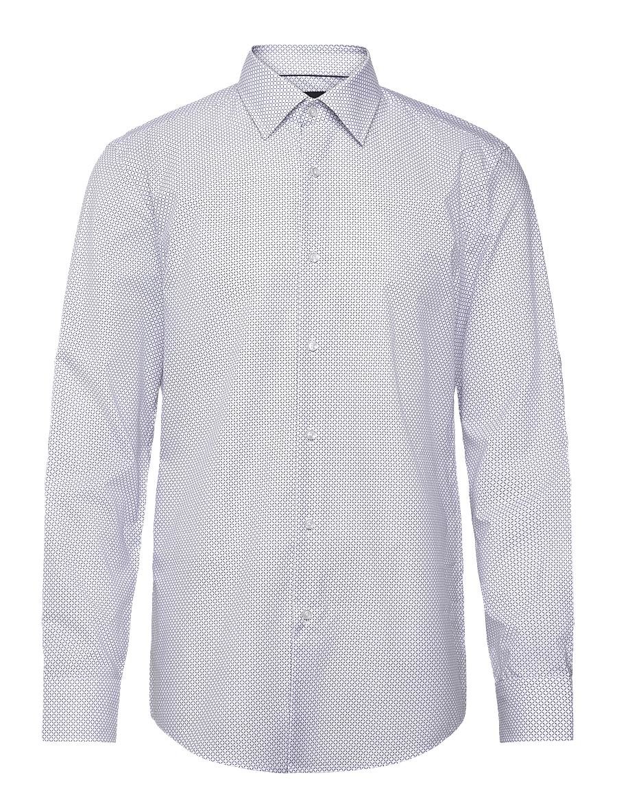 BOSS - H-HANK-K-C1-261 - raštuoti marškiniai - light/pastel blue - 0