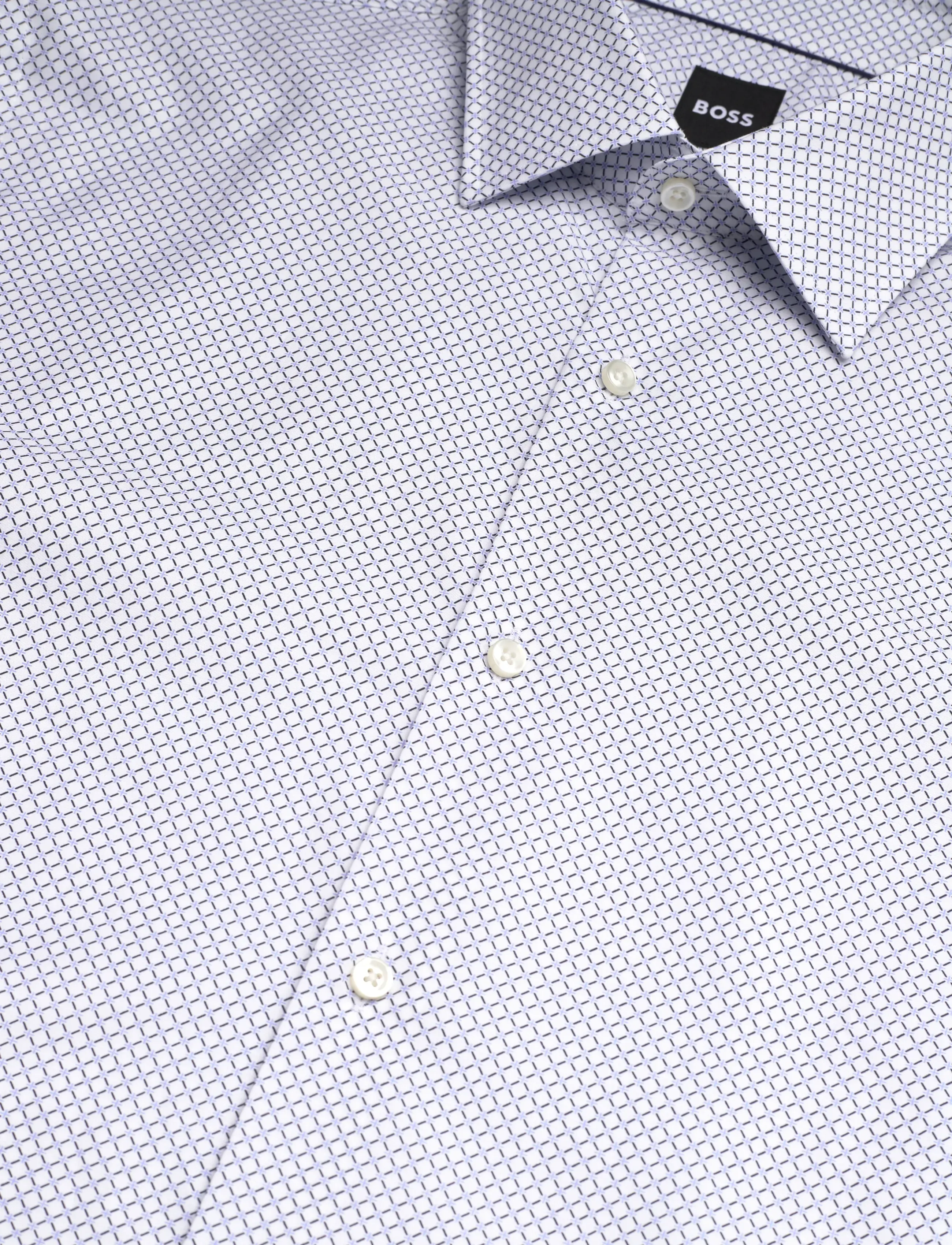 BOSS - H-HANK-K-C1-261 - raštuoti marškiniai - light/pastel blue - 3