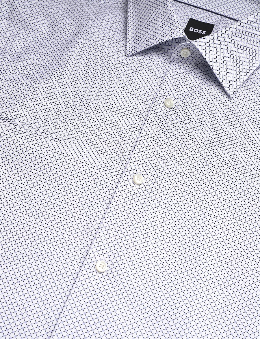 BOSS - H-HANK-K-C1-261 - raštuoti marškiniai - light/pastel blue - 3