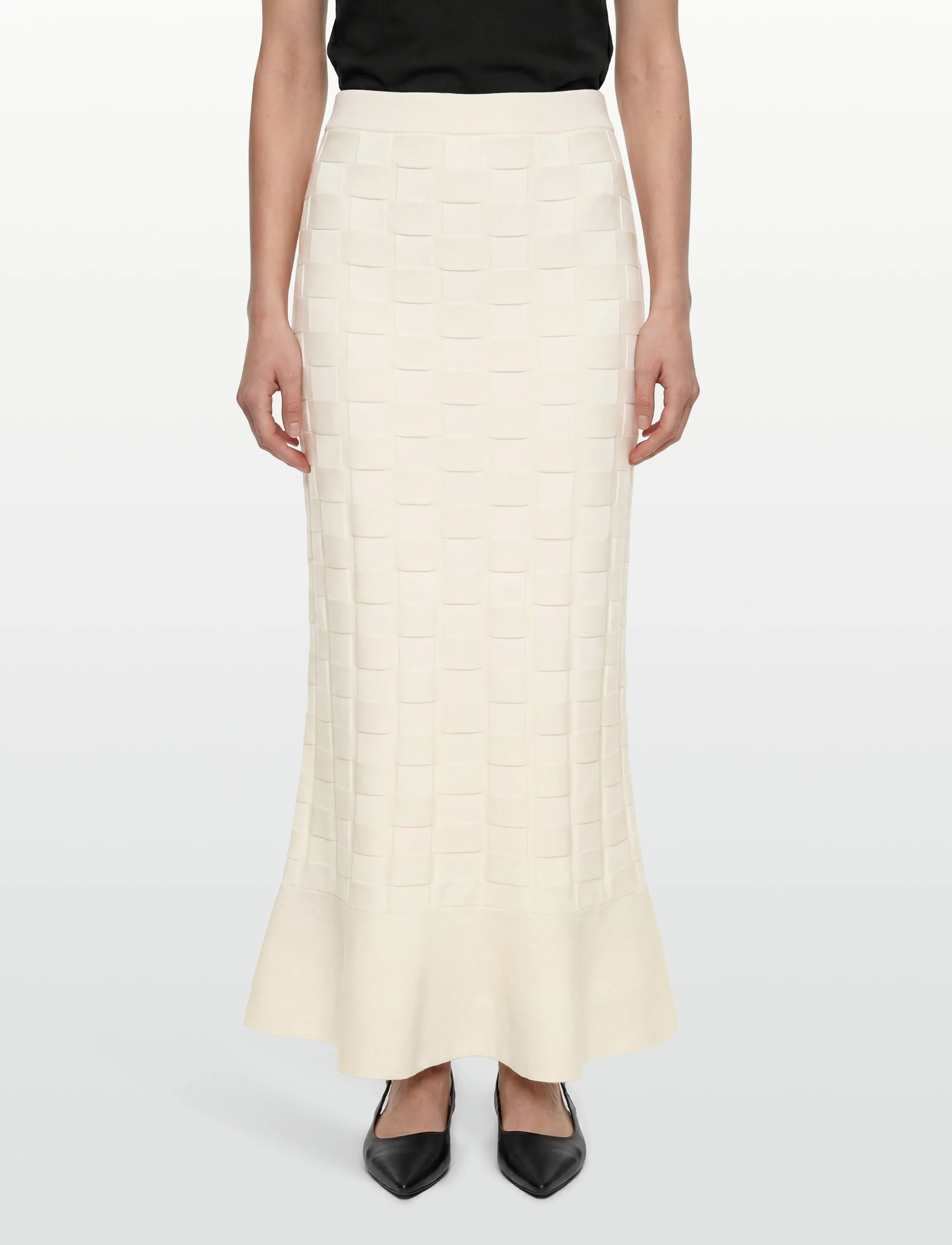 BOSS - Foppy - midi garuma svārki - open white - 3