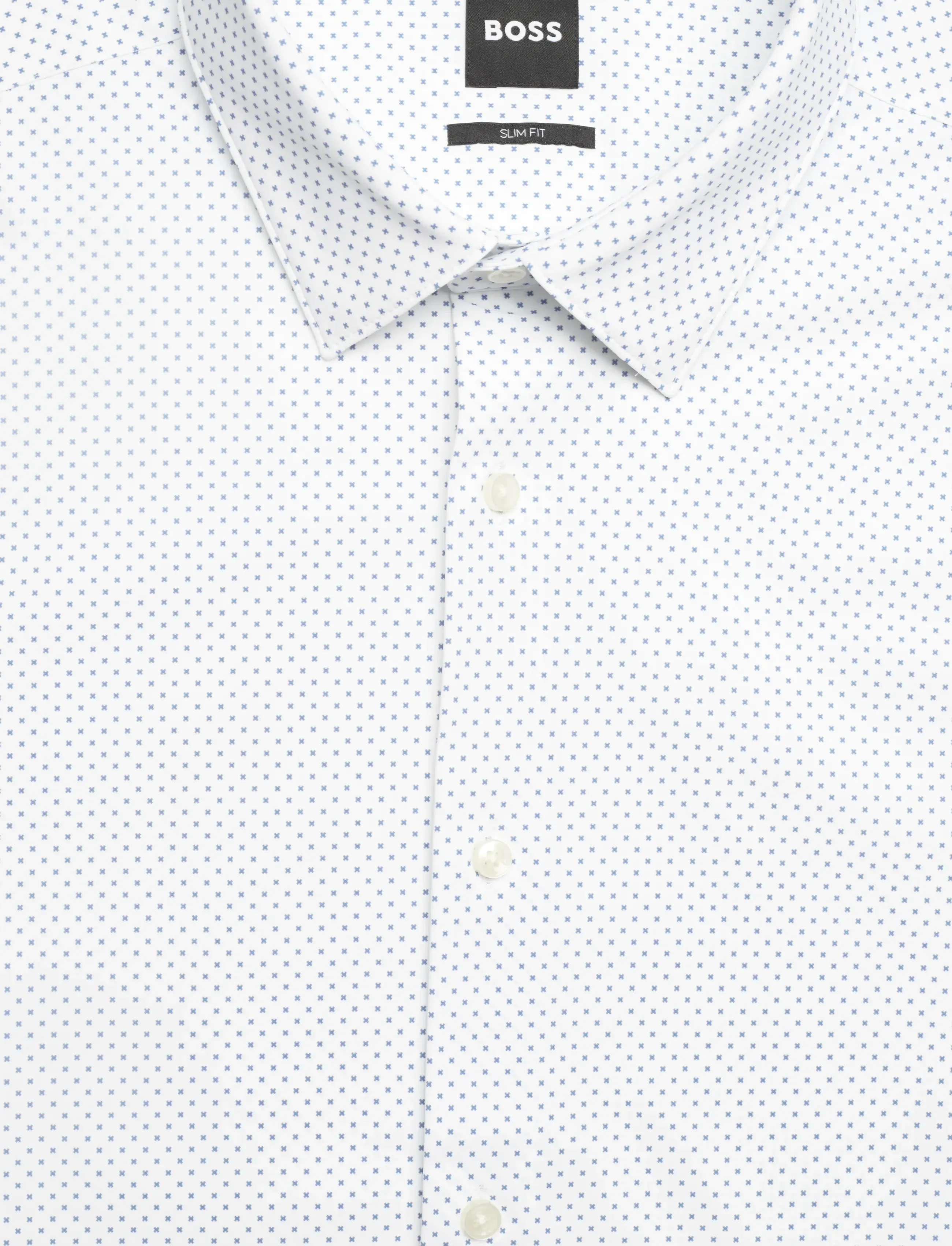 BOSS - P-HANK-S-K-261 - kostymskjortor - white - 2